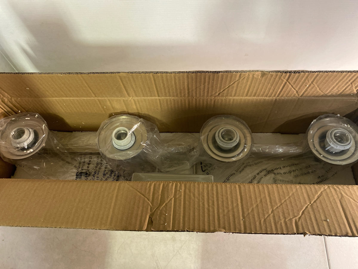 Trans Globe Lighting 71724 BN Orem 4 Light 31" Wide Bathroom Vanity Light - Brushed Nickel