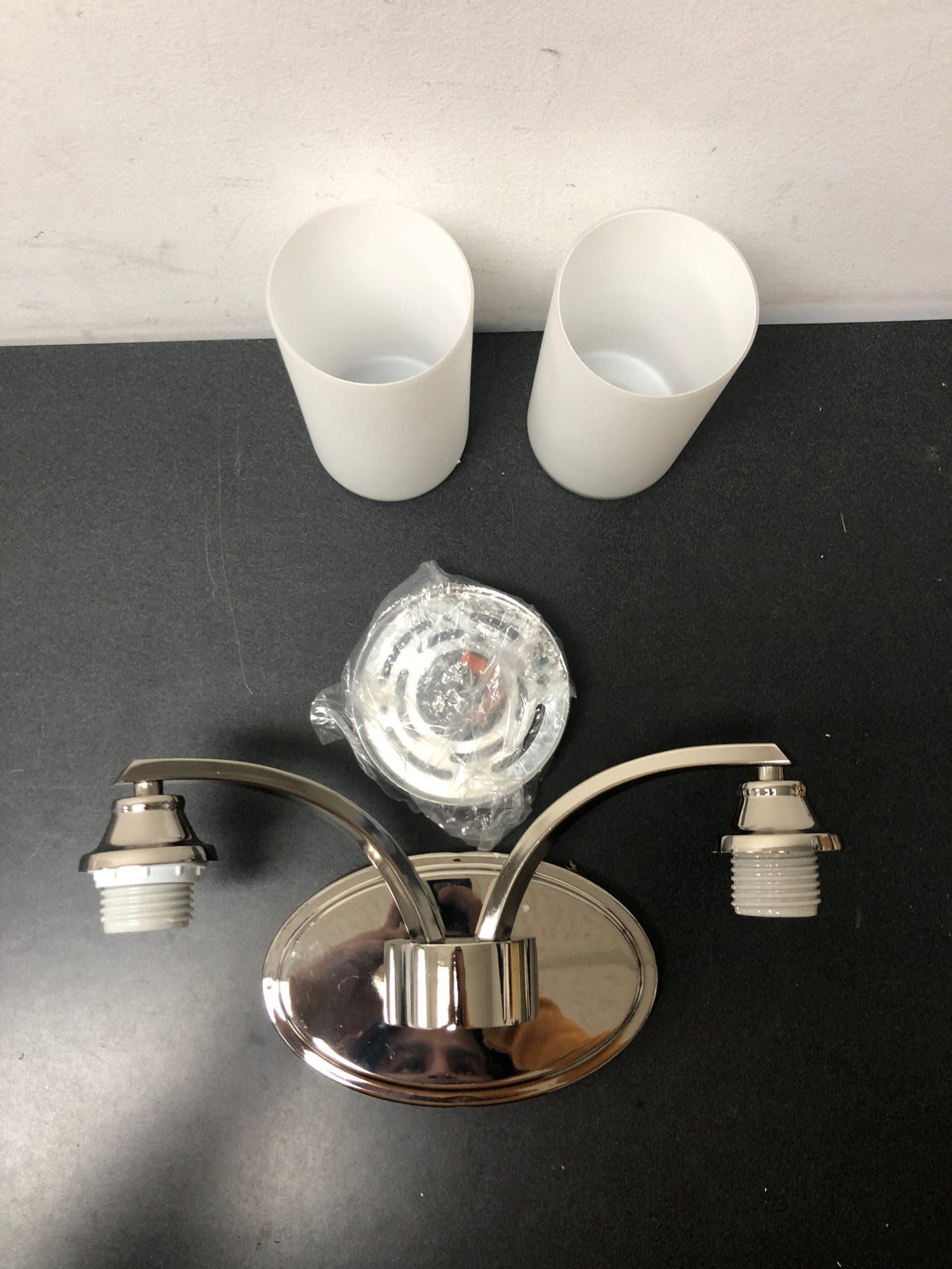 Minka Lavery 3982-613 2 Light Vanity Light from the Tilbury Collection - Polished Nickel