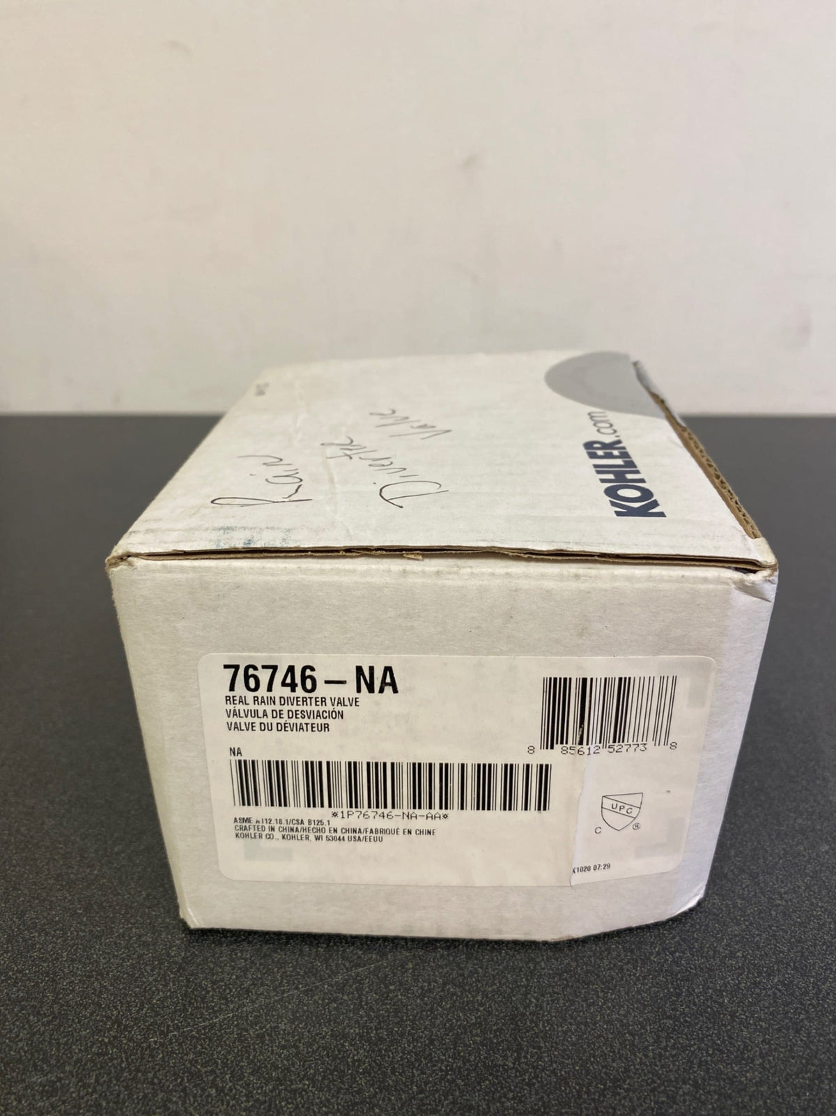 Kohler Real Rain Diverter Valve Rough In
