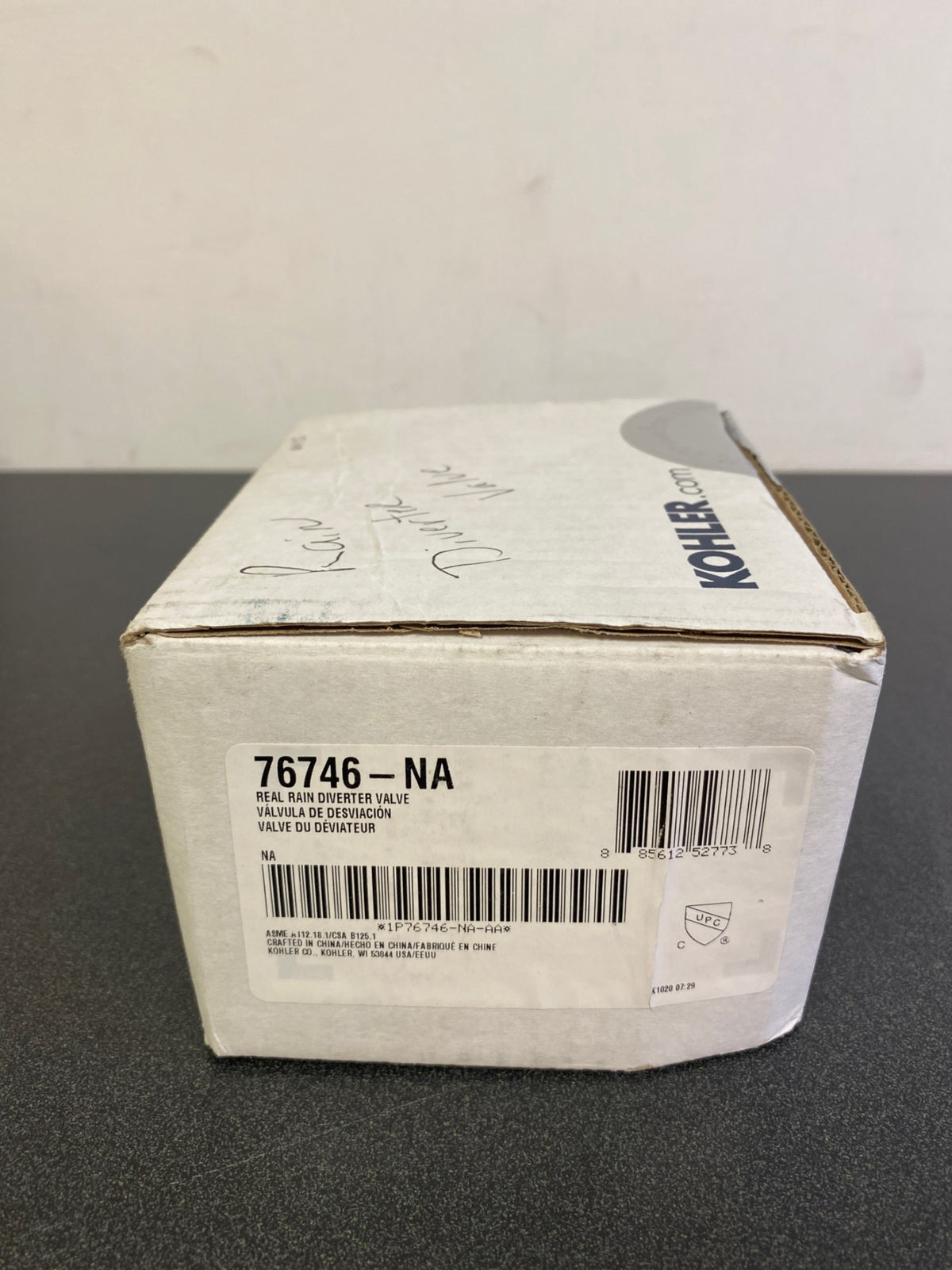 Kohler Real Rain Diverter Valve Rough In