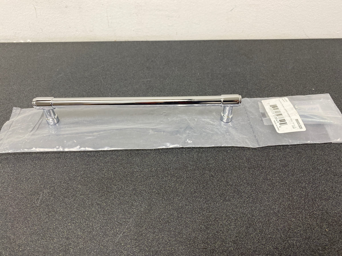 Emtek 86690US26 Jasper 8 Inch Center to Center Bar Cabinet Pull from the Industrial Modern Collection - Polished Chrome