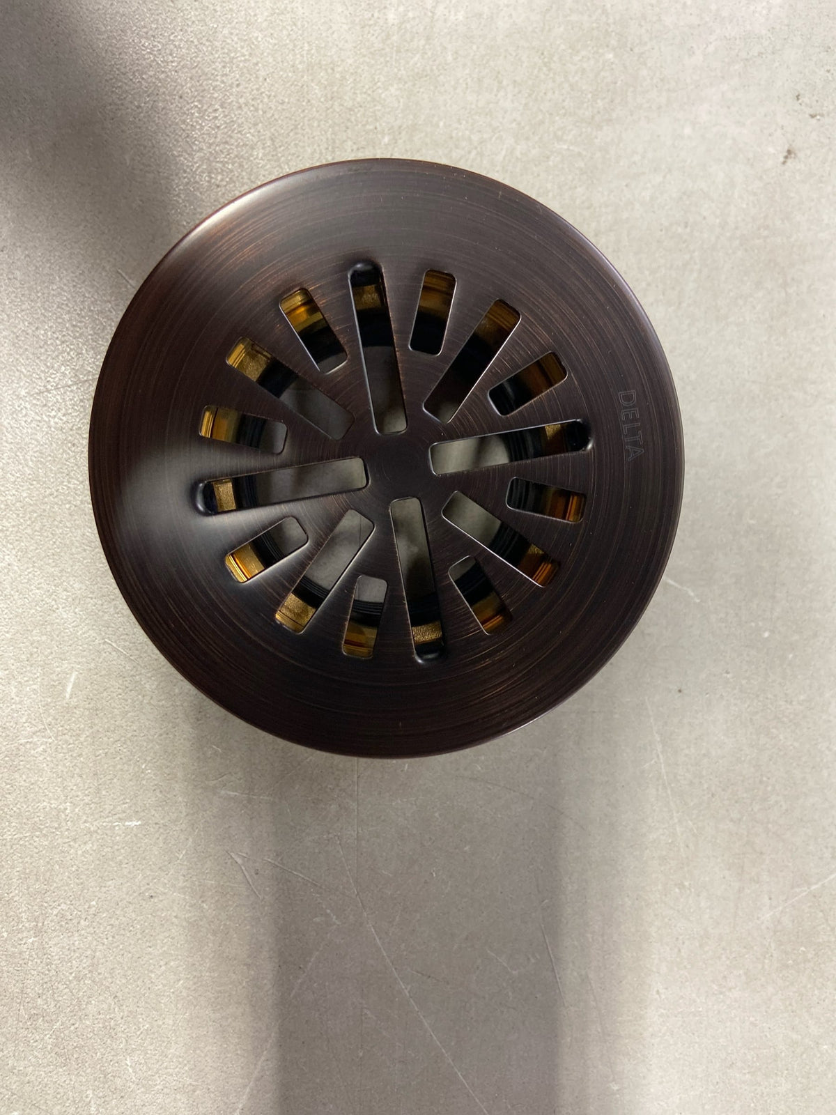 Delta DT051411-RB 4" Prefab Round Shower Drain - Venetian Bronze