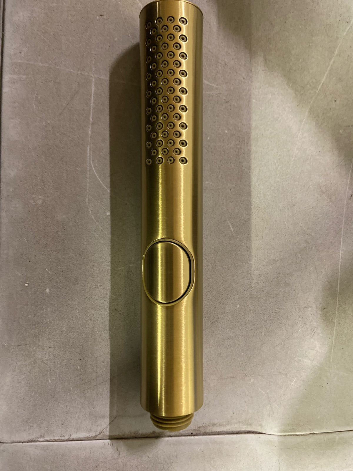 Pfister 973-283BG Tenet 1.8 GPM Single Function Hand Shower with Push Button Diverter - Brushed Gold