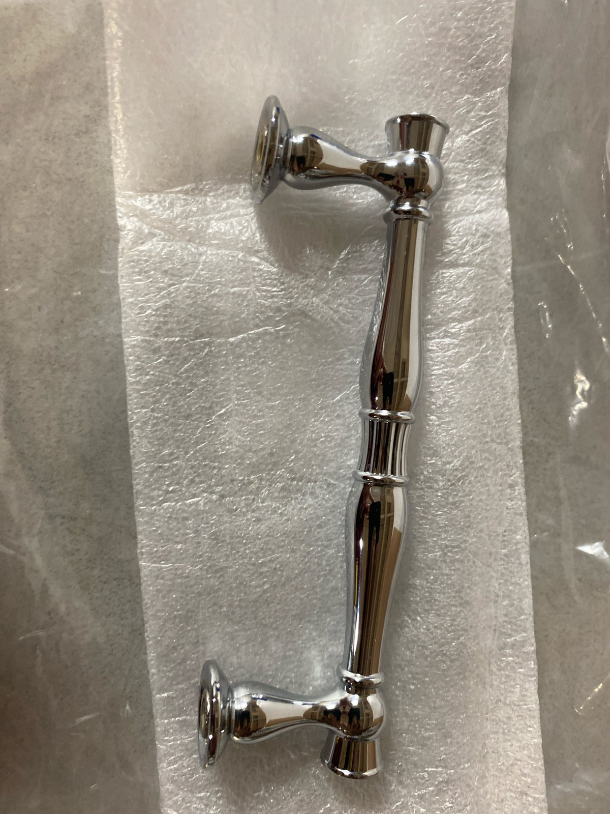 Amerock BP3659326 Crawford 3-3/4 Inch Center to Center Bar Cabinet Pull - Polished Chrome