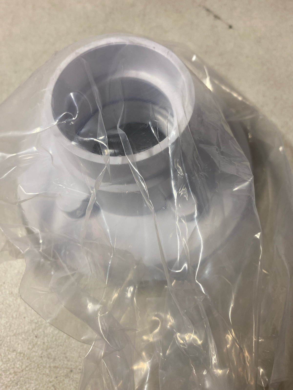Signature Hardware SH439091 PVC Shower Drain Flange - White