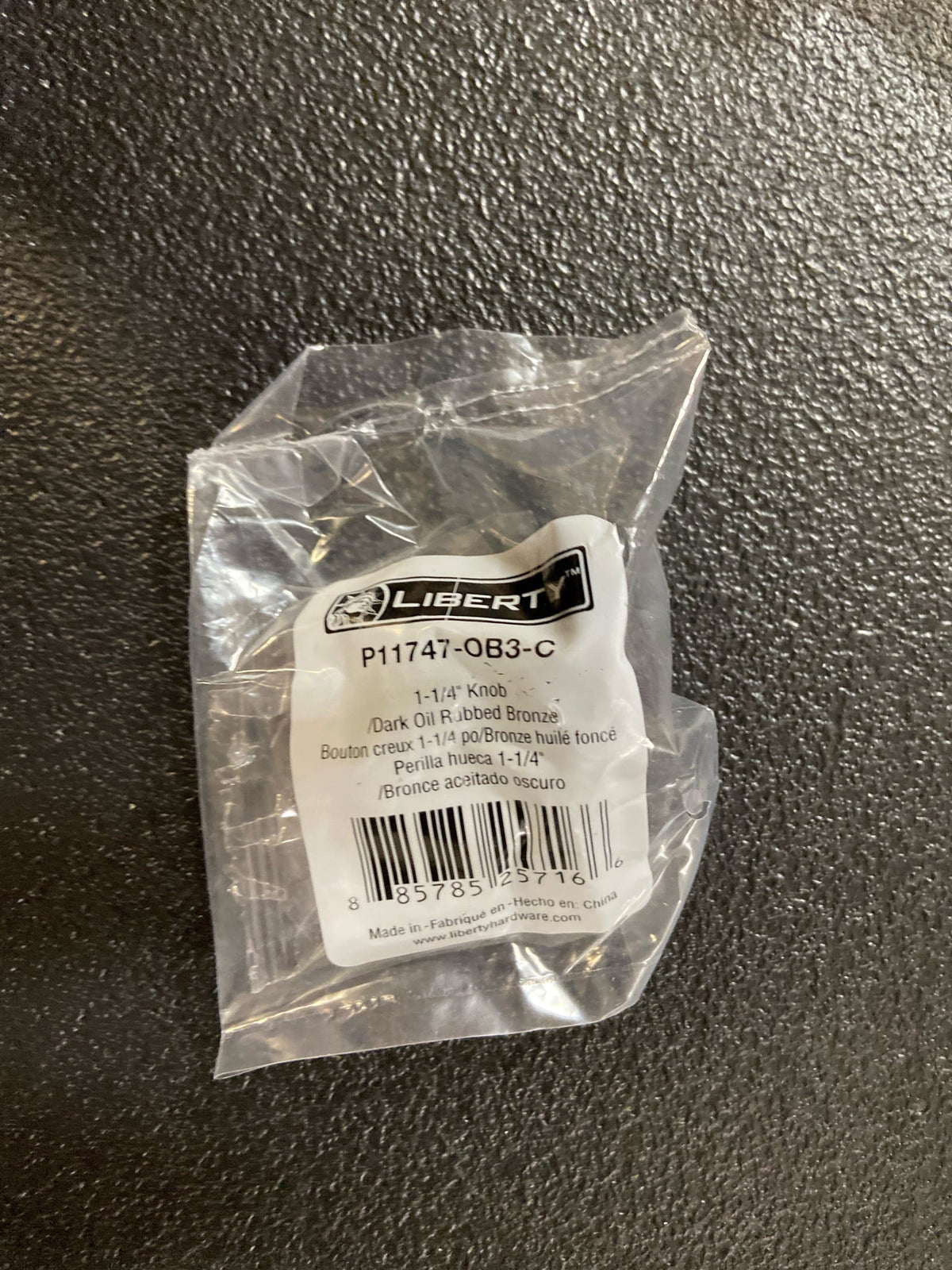 Liberty Hardware Builders Program Mushroom Knob Finish: Dark Oil Rubbed Bronze