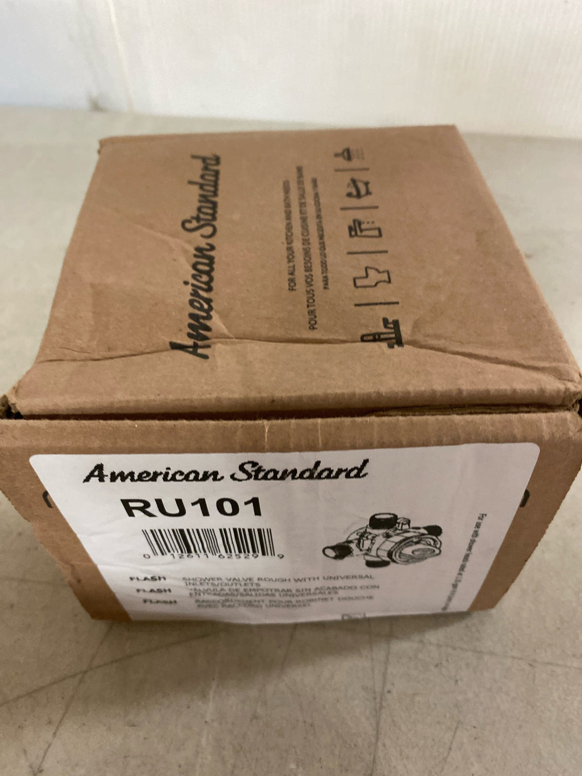 American Standard Flash Shower Rough-In Valve Body with 1/2" Universal Connection