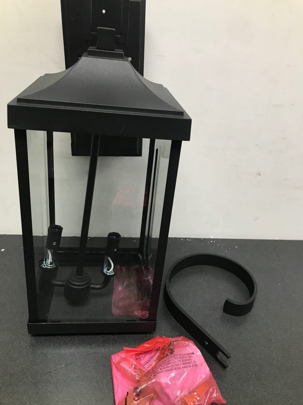 Progress Lighting P560022-031 Gibbes Street 2 Light 22" Tall Outdoor Wall Sconce - Black