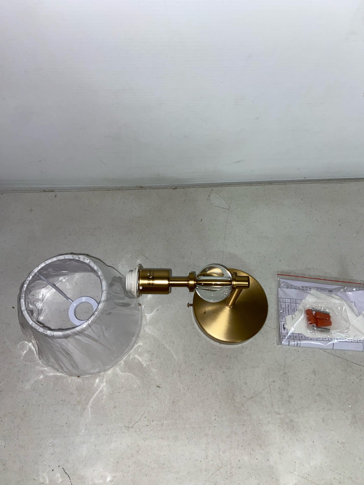 Elegant Lighting LD7021W6SG Bethany 13" Tall Bathroom Sconce - Satin Gold