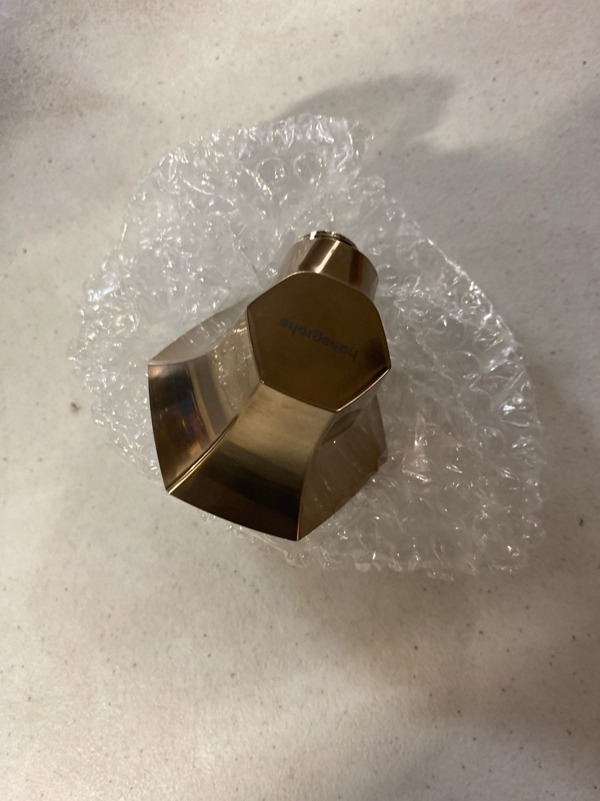 hansgrohe 04839140 Locarno Check Valves in Brushed Bronze Wall Outlet