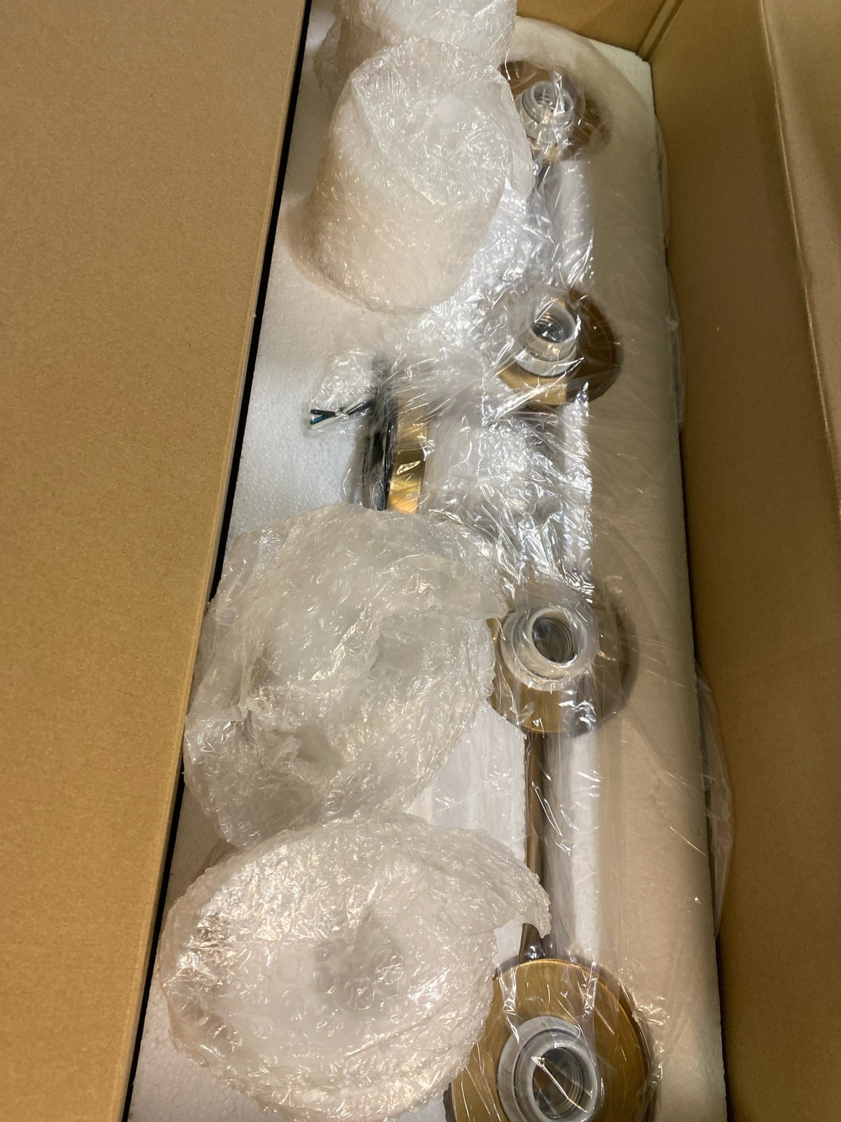 Moen DN0764BG Iso 29" Wide 4 Light Vanity Light - Brushed Gold