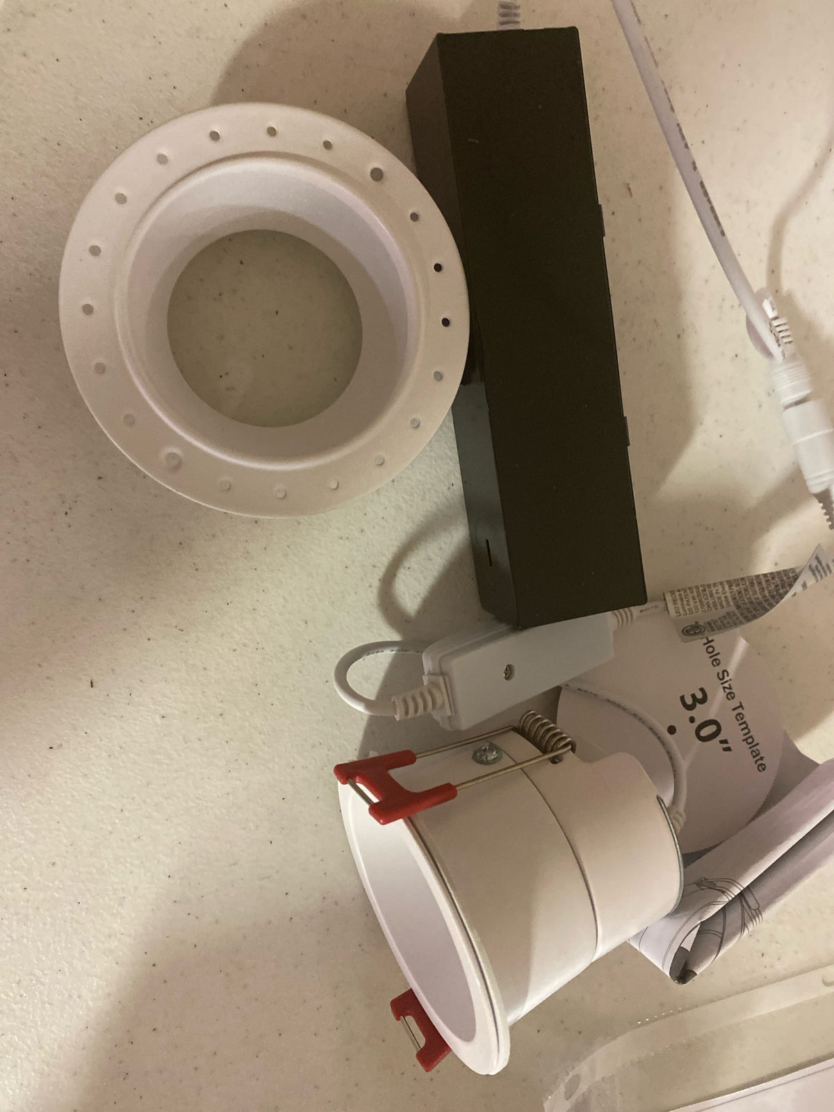 Commercial electric 92346 Specialty Elite 3 in. LED Trimless Canless Recessed Light, Adjustable CCT
