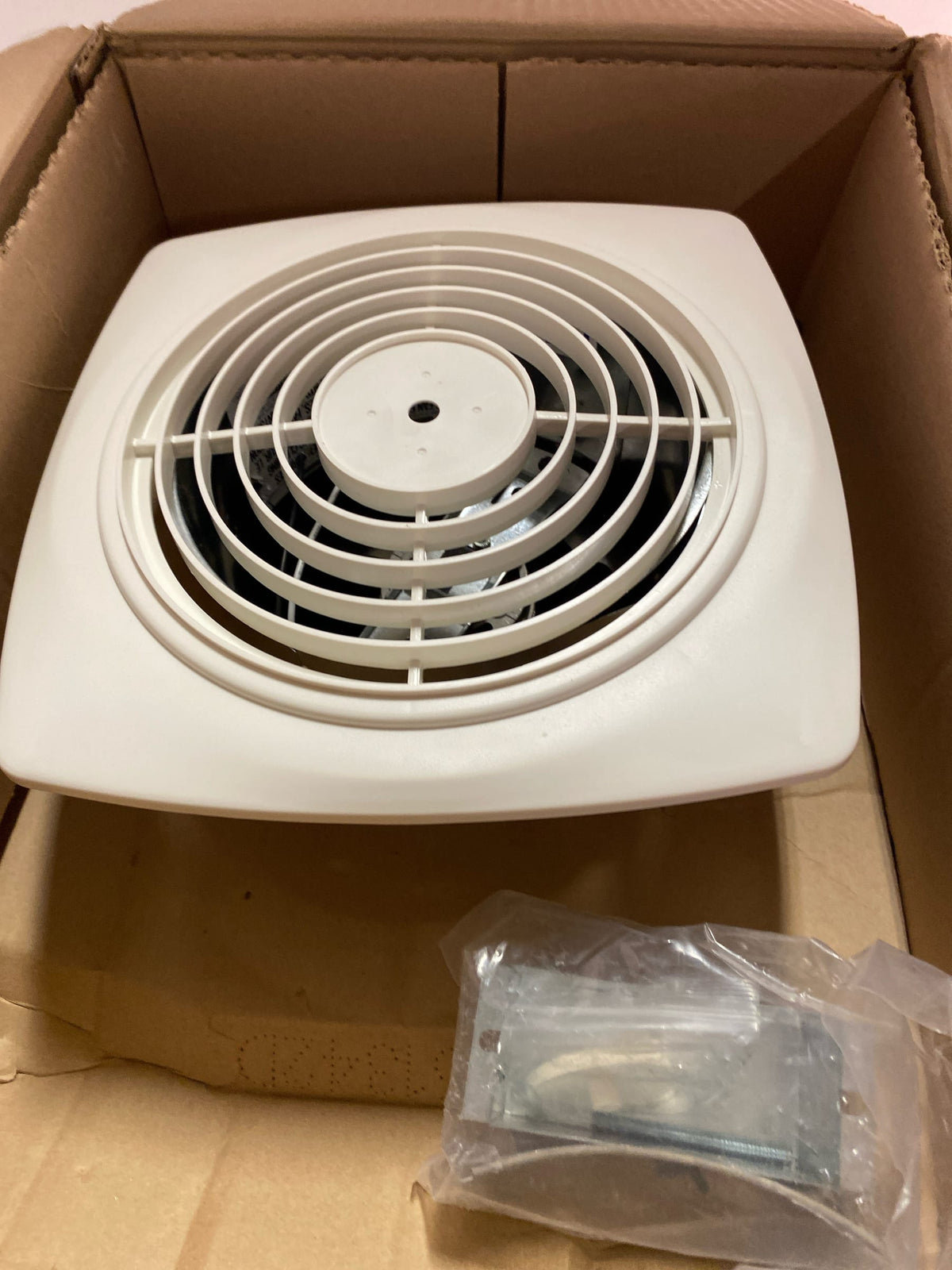 Broan-nutone 509 200 CFM Through-Wall Utility Exhaust Fan for Garage, Kitchen, Laundry and Rec Rooms