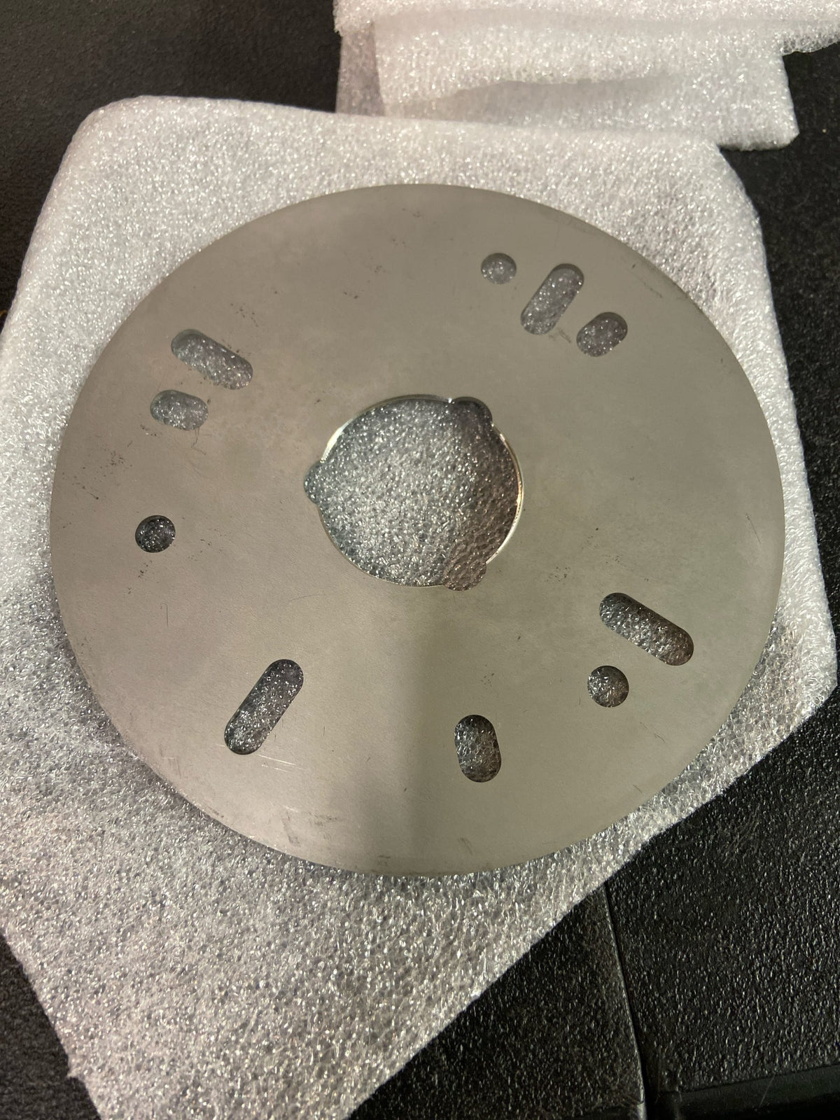 Infinity Drain UCP 42 Universal 4" Clamping Plate - 8" Diameter x 2" Throat - N/A