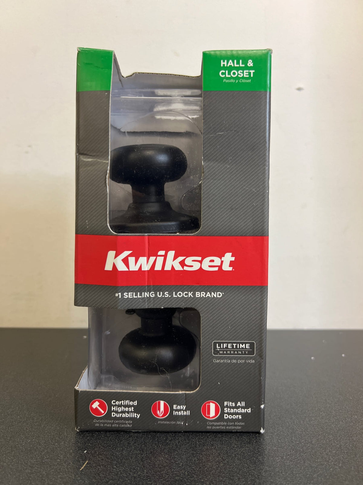 Kwikset CP720J-11P Passage Function Juno Knobset - Venetian Bronze