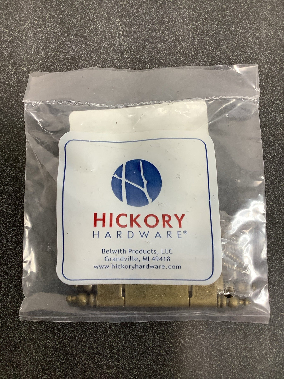 Hickory Hardware P8294-AB-10B (10) Pairs - Surface Face Mount Self Mortise Cabinet Hinges - Total 20 - Antique Brass