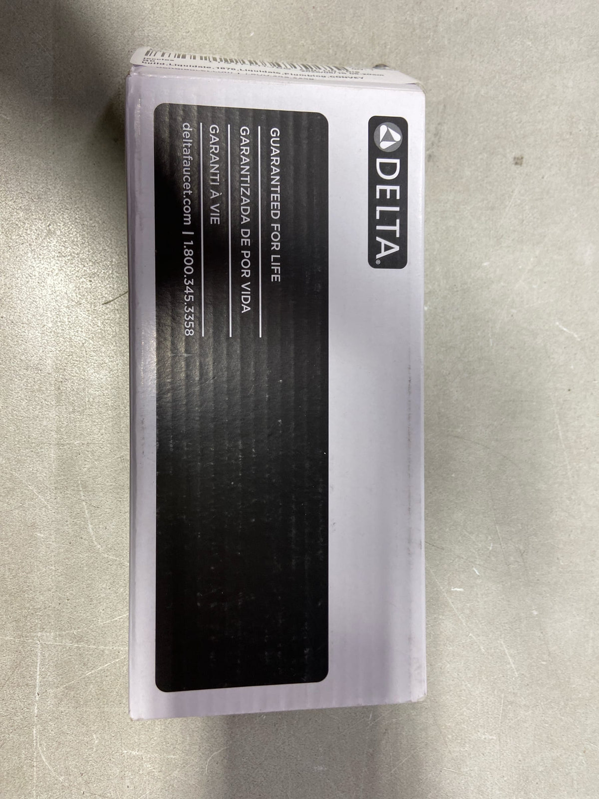 Delta 75950-BL Matte Black Trinsic Single Bar Tissue Holder