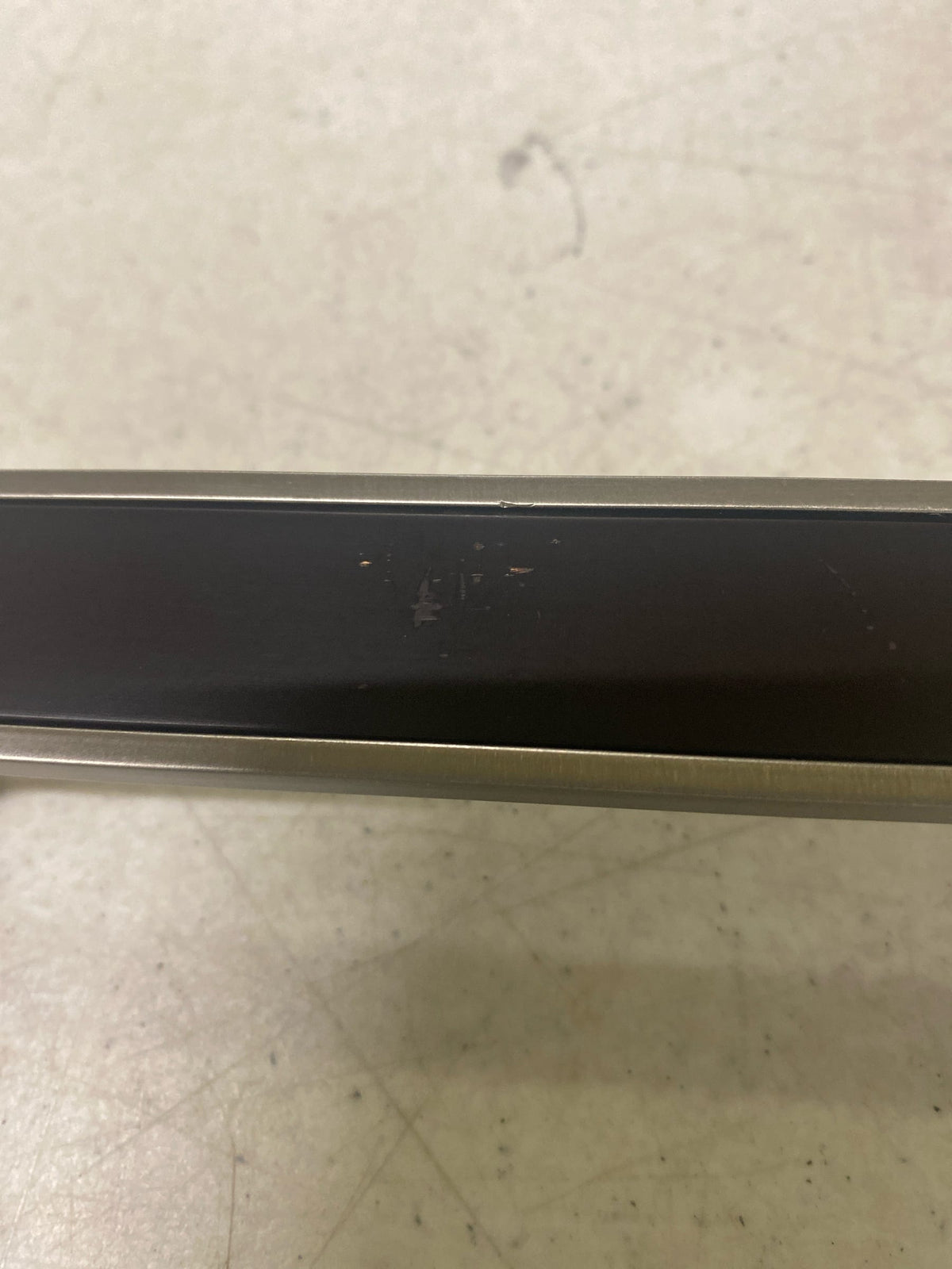 Sietto P-2000-12-MB-SN Fusion 12 Inch Center to Center Handle Cabinet Pull - Matte Black / Satin Nickel
