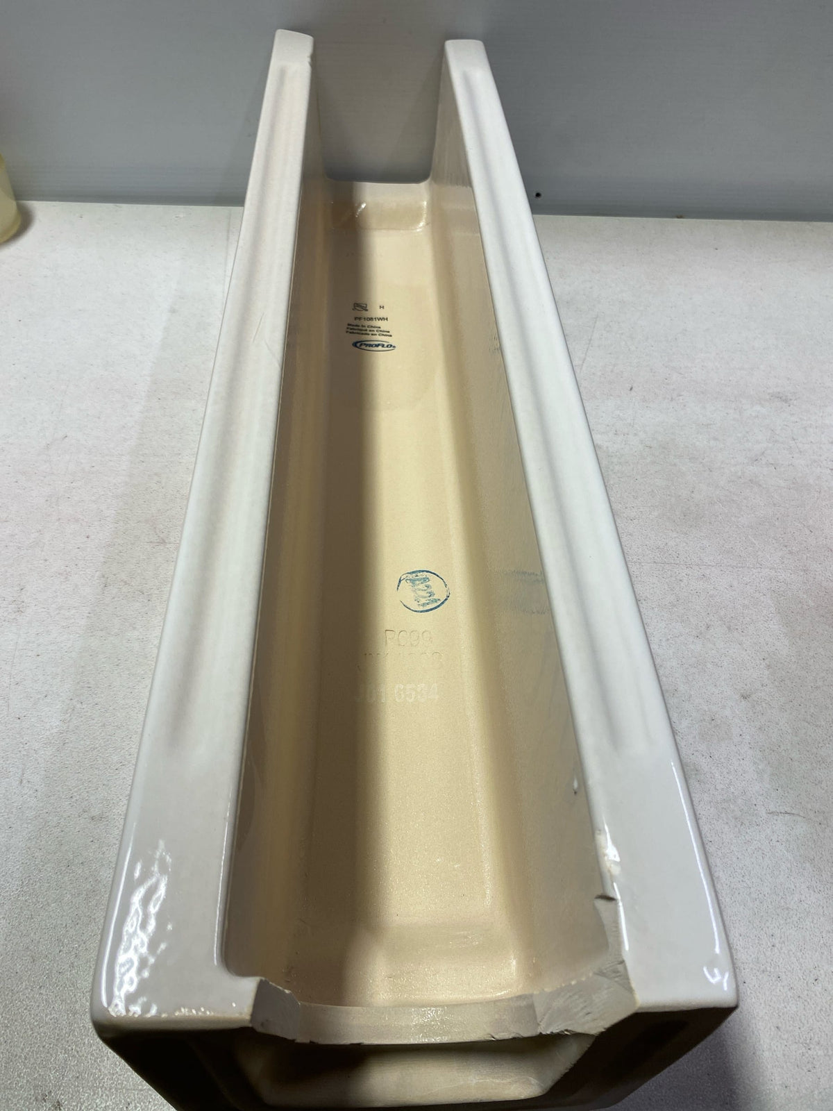 PROFLO PF1081WH Bathroom Sink Pedestal Base Only for PF1181 and PF1184 - Base Only - White