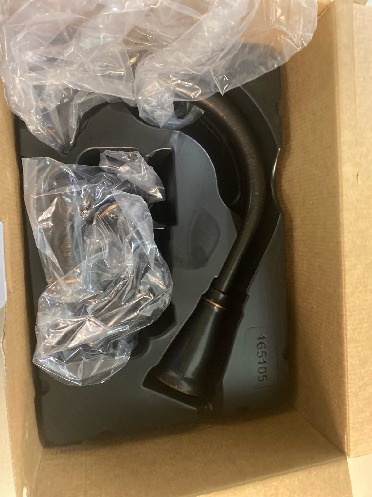 Moen 86924BRB Deck Mounted Roman Tub Filler Trim from the Banbury Collection (Valve Included) - Mediterranean Bronze