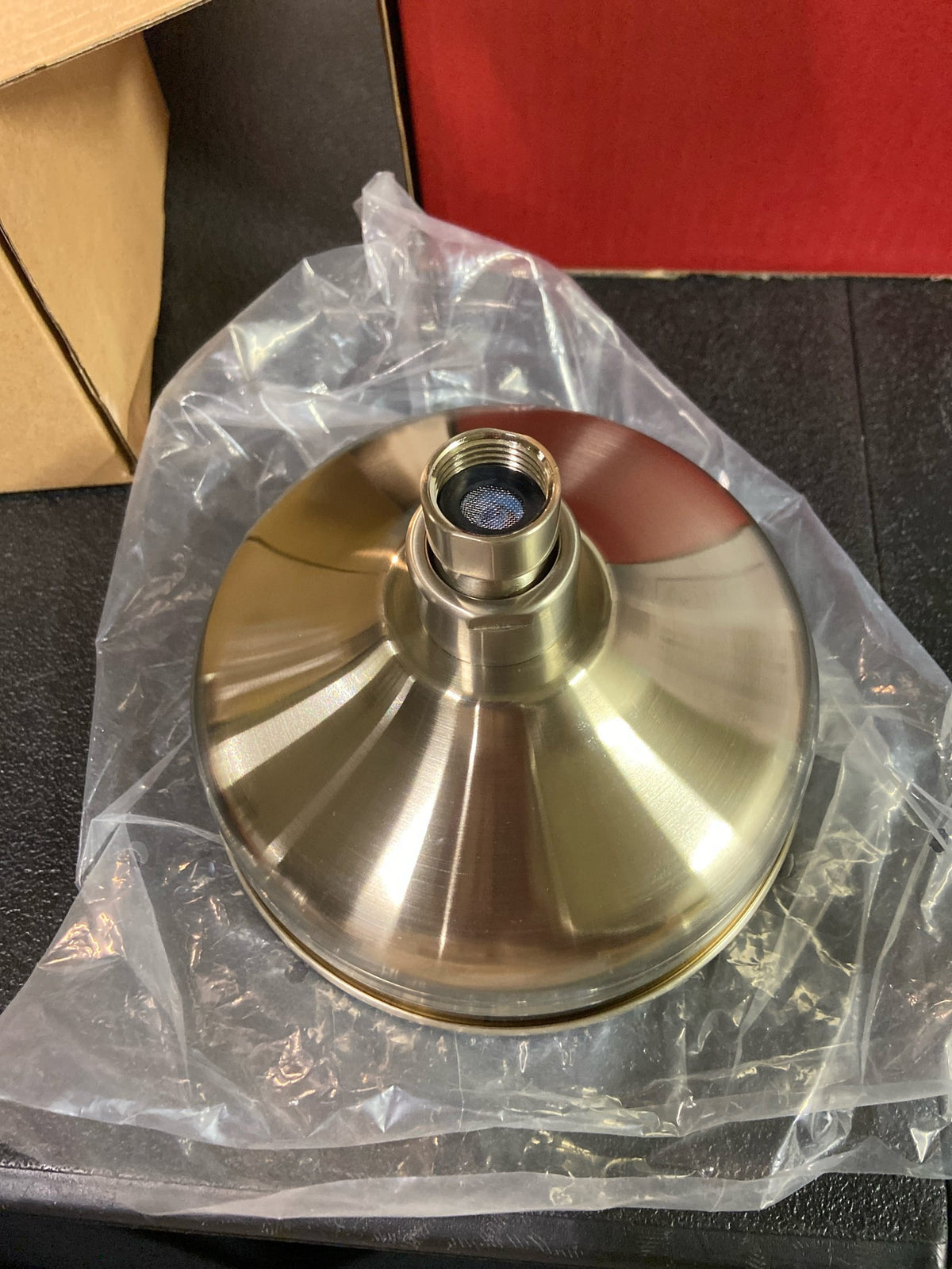 Pfister LG15-TB0 Tisbury 1.8 GPM Single Function Shower Head - Brushed Nickel