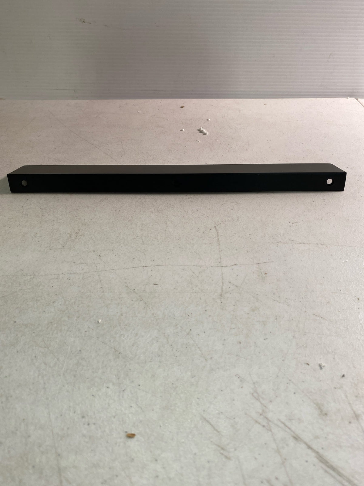 Emtek 87150US4 12 in. Center to Center Cabinet Edge Pull, Satin Brass