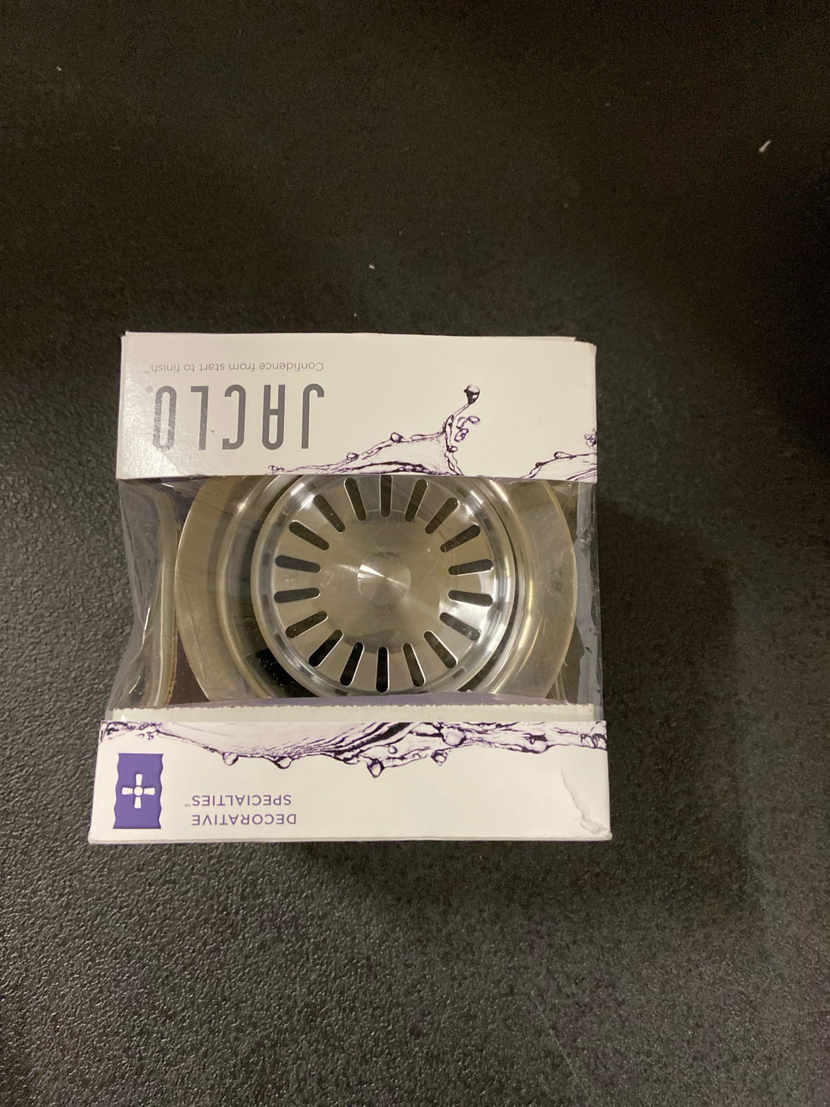 Jaclo 2849-BSS Extra Deep Disposal Flange with Strainer