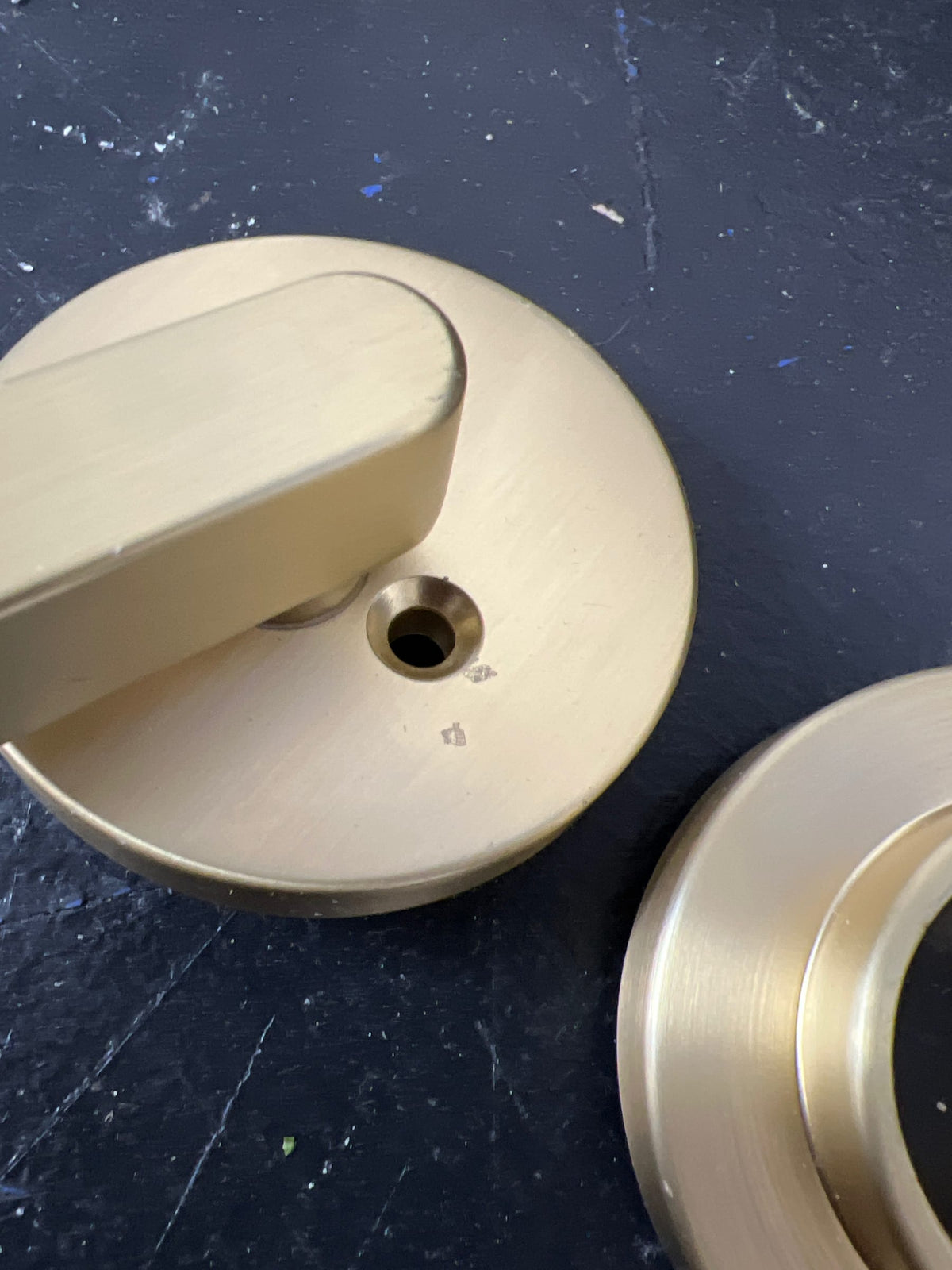 Miseno MLK1238SB Elkton Single Cylinder Keyed Entry Deadbolt - Satin Brass