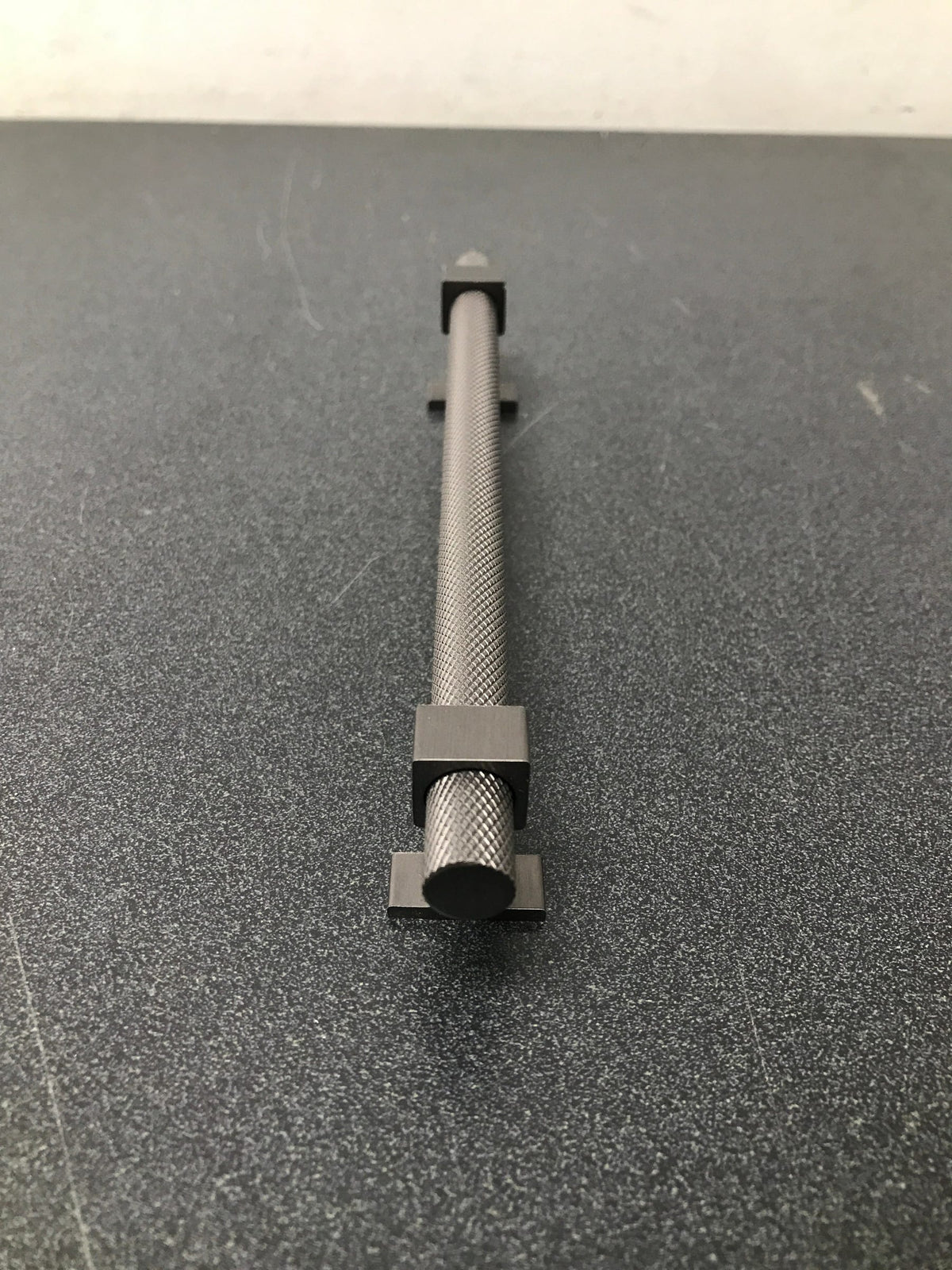 Signature Hardware 462367 Andrex 6-5/16 Inch Center to Center Bar Pull - Brushed Black Nickel