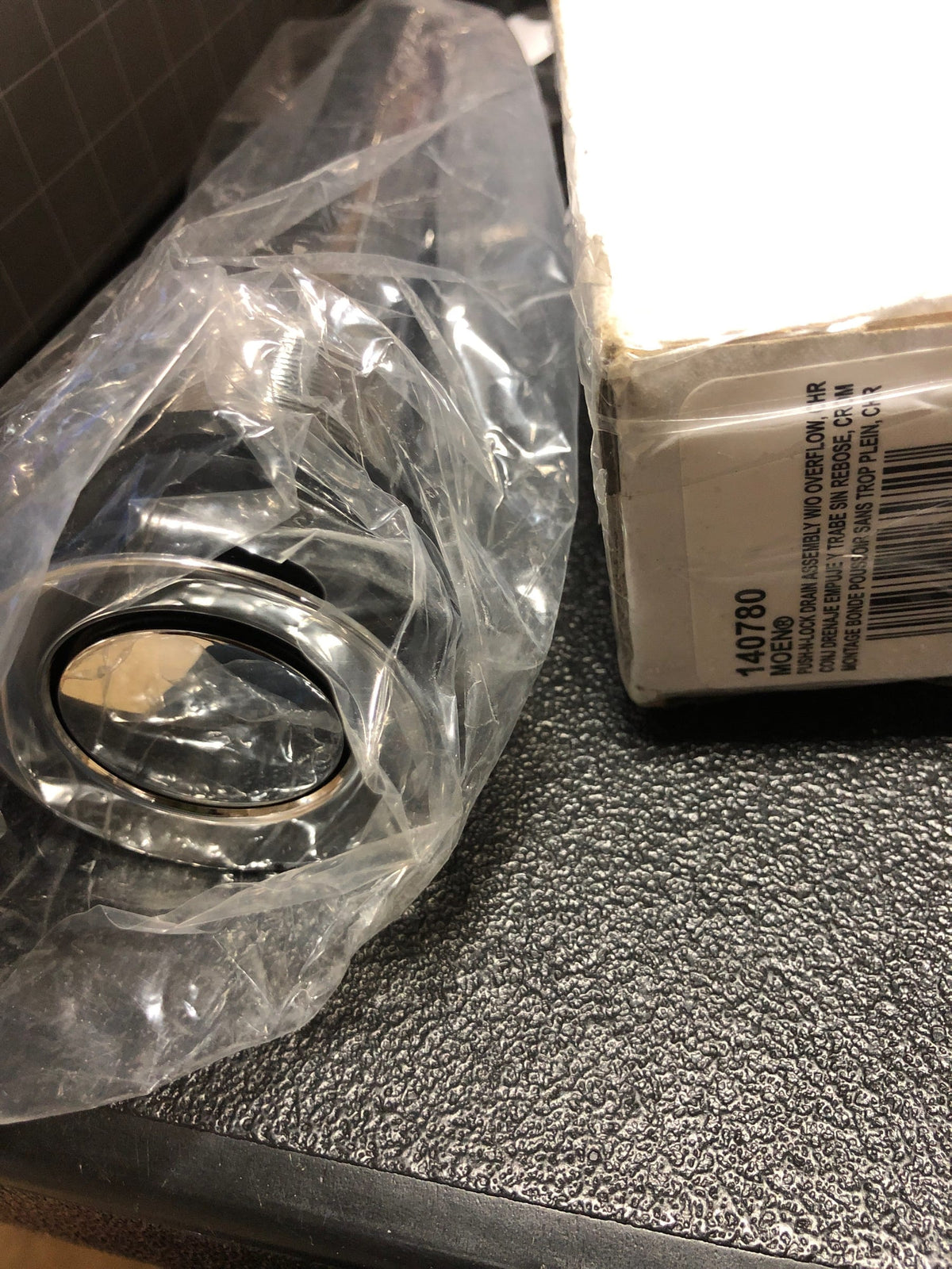 Moen 140780 Lavatory Drain Assembly Less Overflow - Chrome