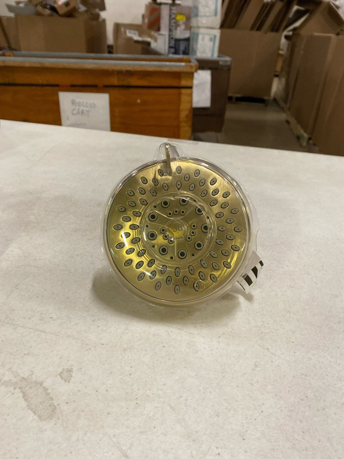 Pfister 973-310BG Modern 1.75 GPM Multi Function Shower Head - Brushed Gold