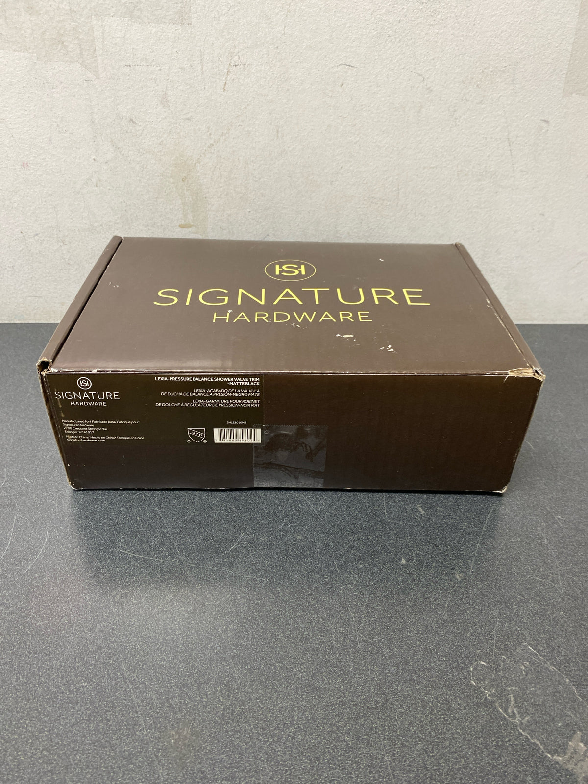 Signature Hardware SHLE8010MB Lexia Pressure Balanced Valve Trim - Less Valve - Matte Black