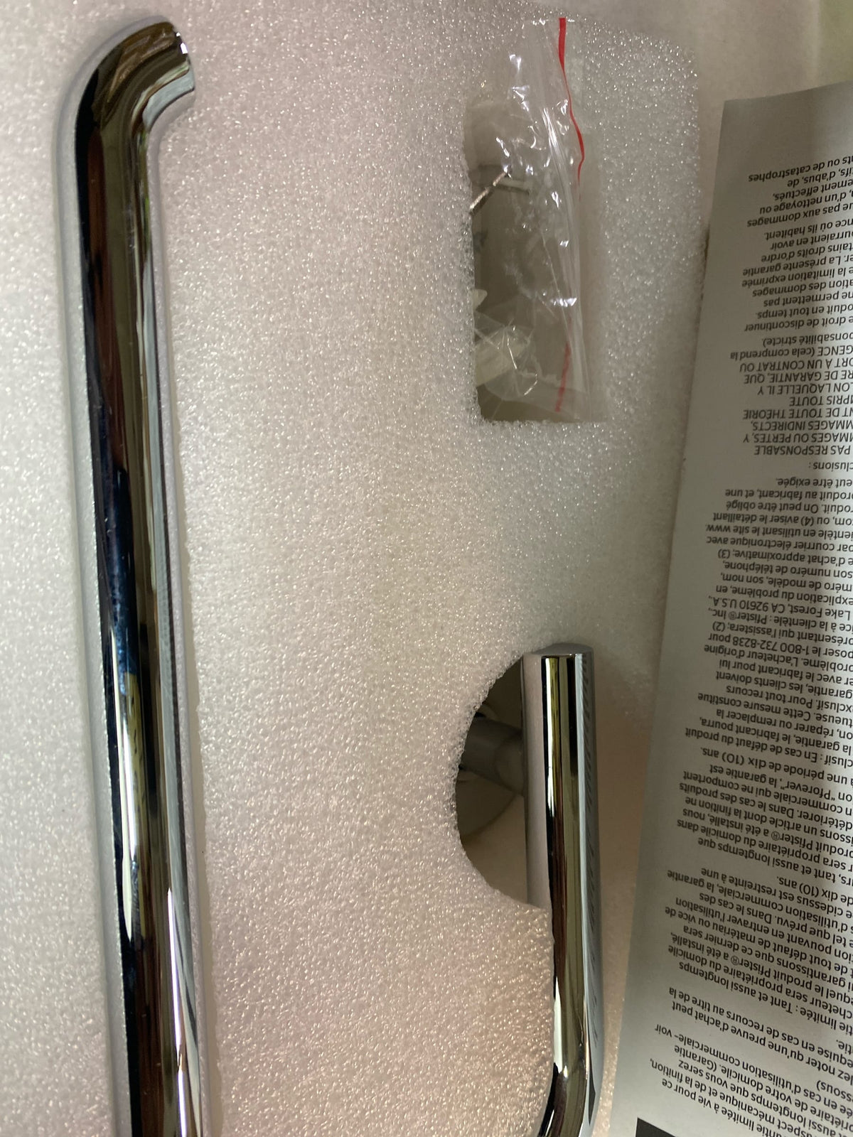 Pfister BRBTNTC Bathroom-Hardware, Polished Chrome