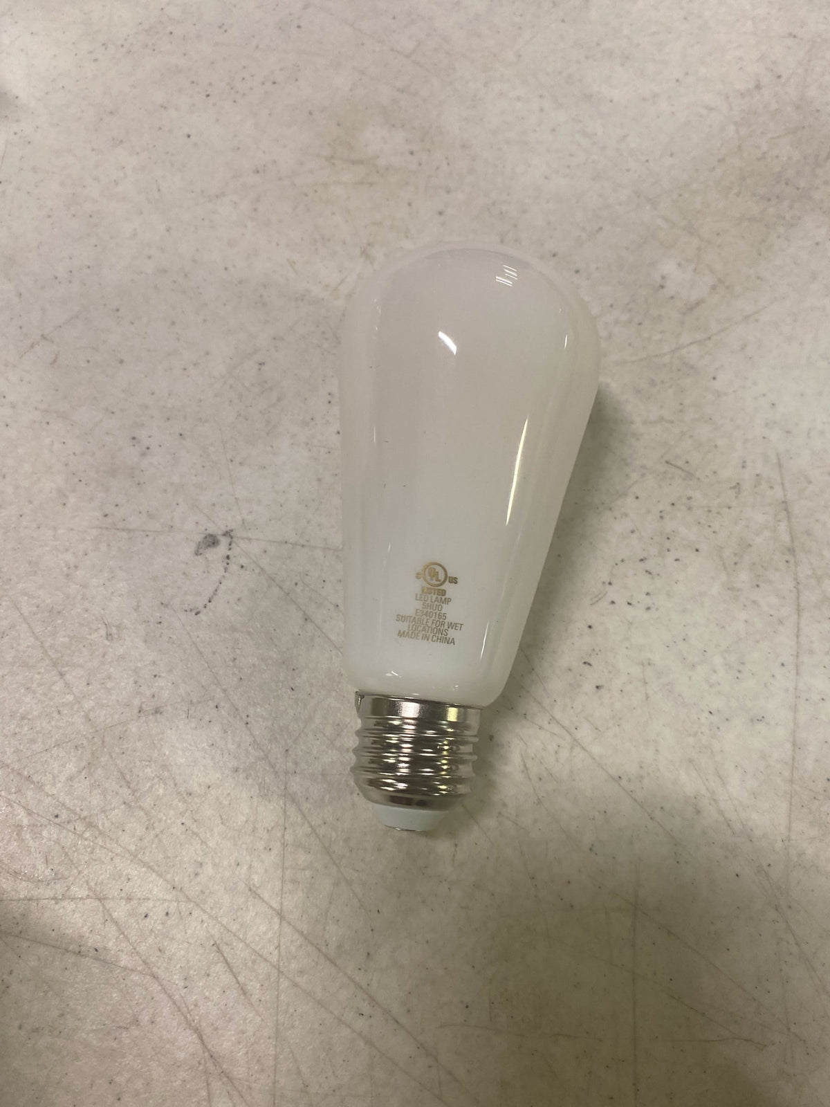 9 Watt LED ST18 / ST19 Light Bulbs, Warm Dimming 3000K (Soft White) - 1800K (Candlelight), 800 Lumens