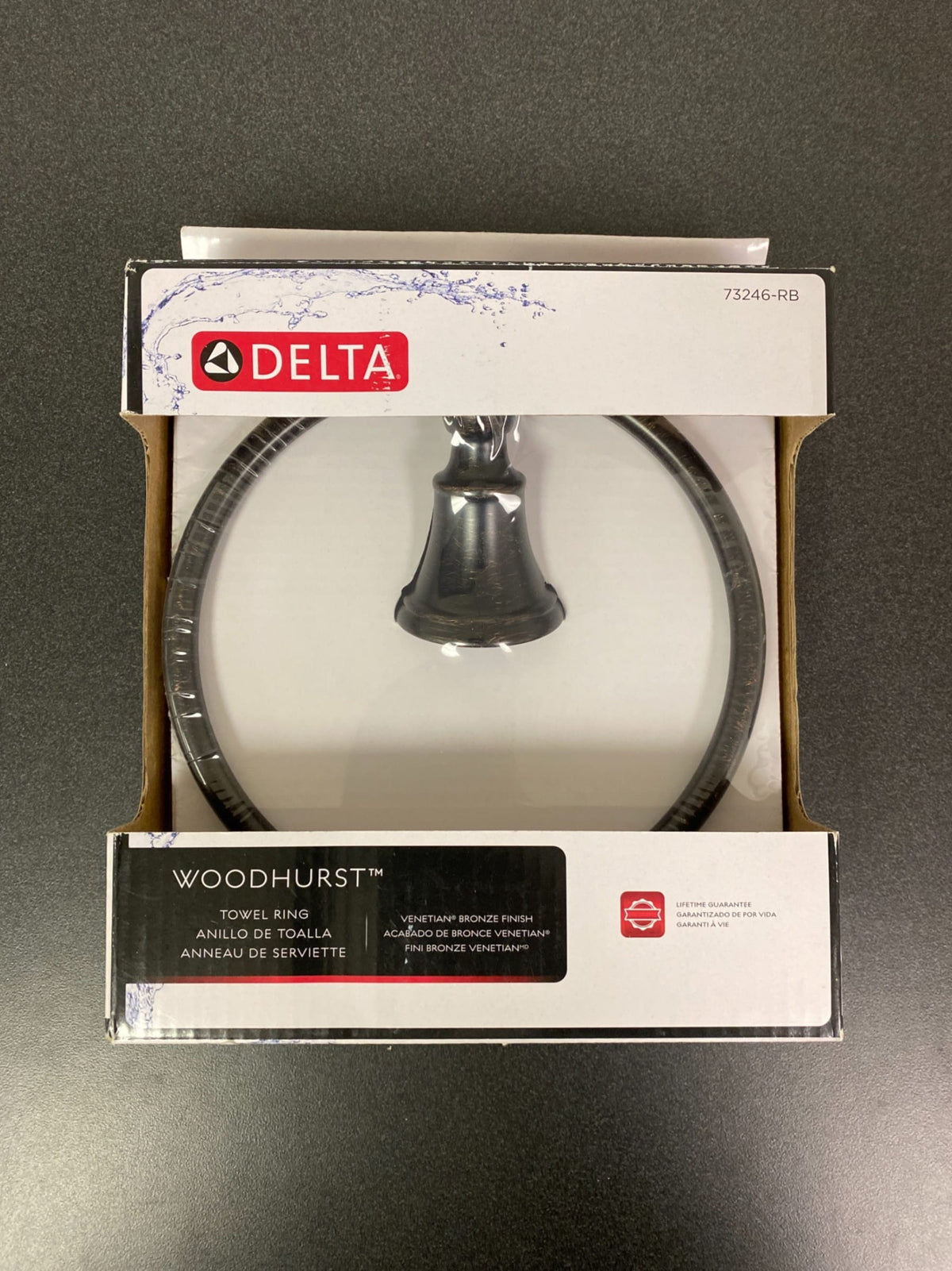 Delta Woodhurst 6-5/16" Wall Mounted Towel Ring