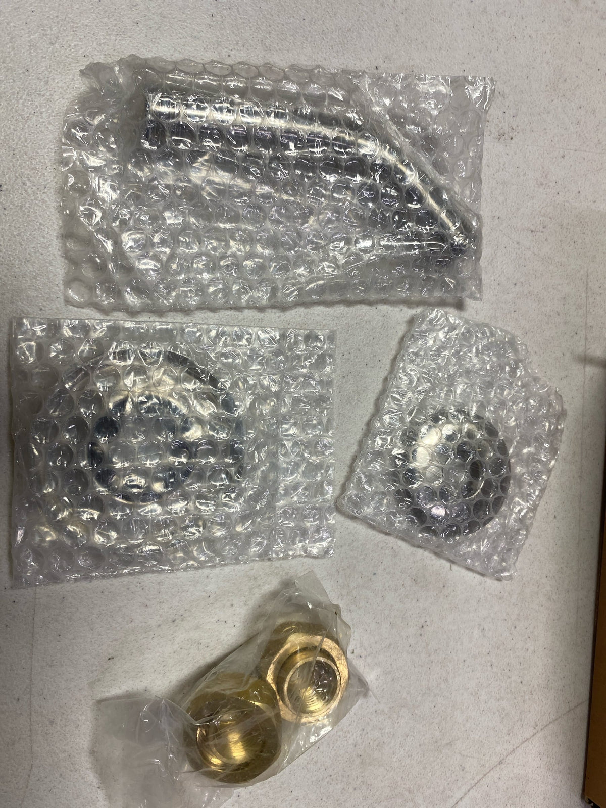 Kingston Brass KB248PX Victorian Tub and Shower Trim Package with Single Function Shower Head - Brushed Nickel