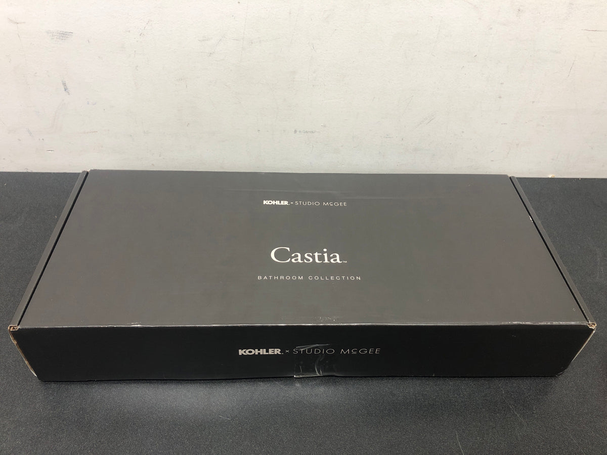 Kohler K-35908-4-BL Castia by Studio McGee 1.2 GPM Widespread Bathroom Faucet - Matte Black