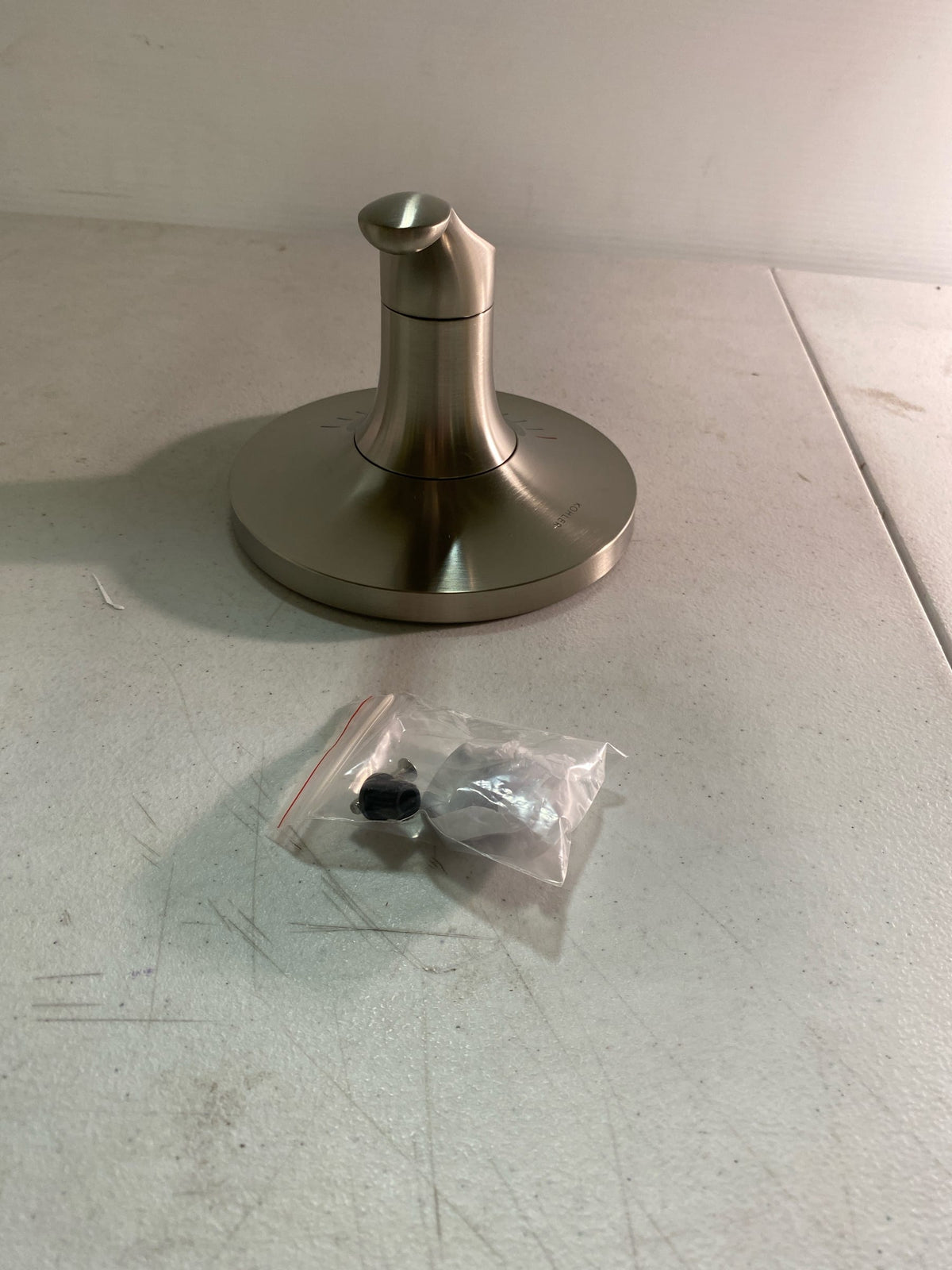 Kohler K-TS23950-4-BN Simplice Pressure Balanced Valve Trim Only with Single Lever Handle - Less Rough In - Vibrant Brushed Nickel