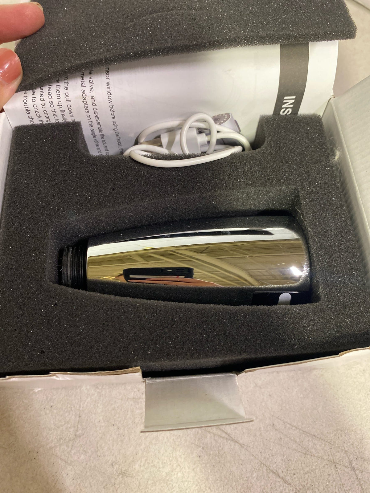 Olympia Faucets OP-420092 1.5 GPM Touchless Sensor Spray Head - Polished Chrome