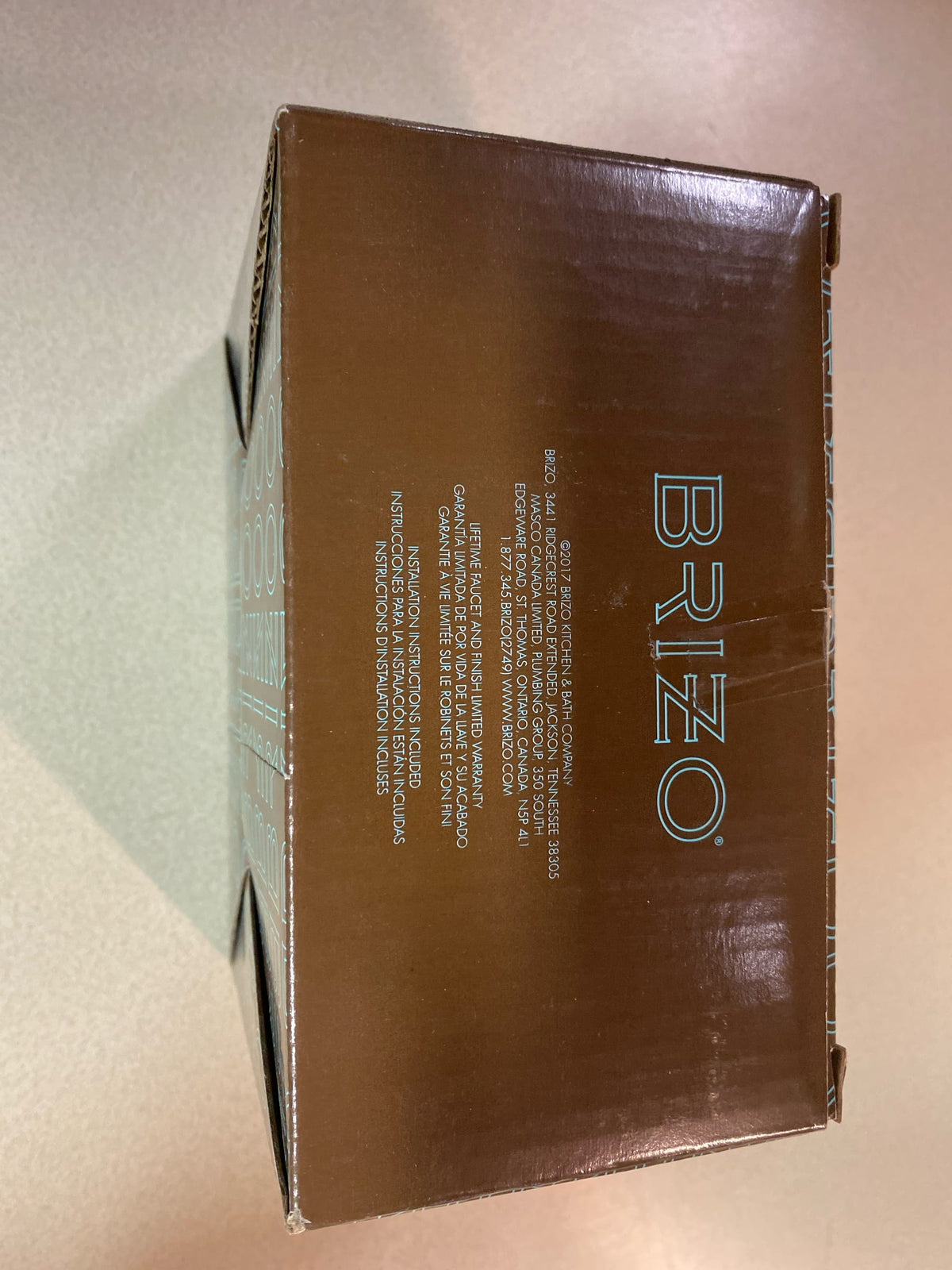 Brizo HX60P65-GL Beauclere Cross Handle for Pressure Balance Trim - Luxe Gold