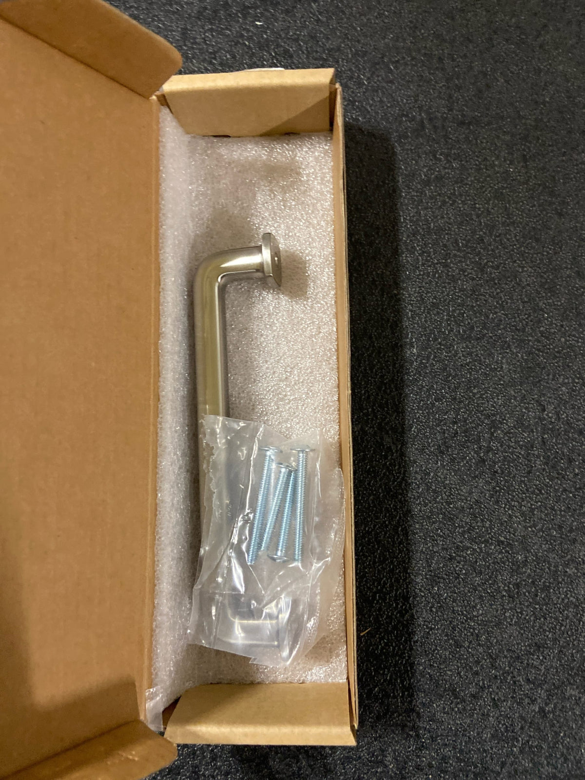 Emtek 86635US15 Westridge 5 Inch Center to Center Handle Cabinet Pull from the Timeless Classic Collection - Satin Nickel