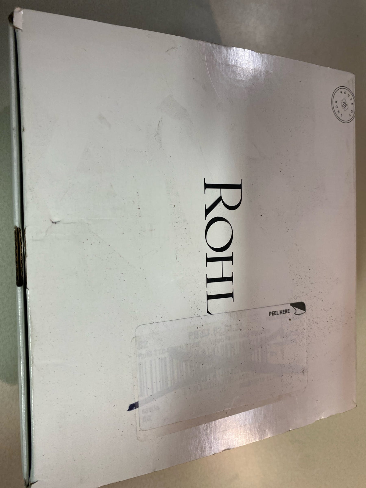 Rohl TTD47W1LPTCB Acqui Three Independent Function Thermostatic Valve Trim Only with Single Cross / Lever Handle, Integrated Diverter, and Volume Control - Less Rough In - Tuscan Brass (Living Finish)