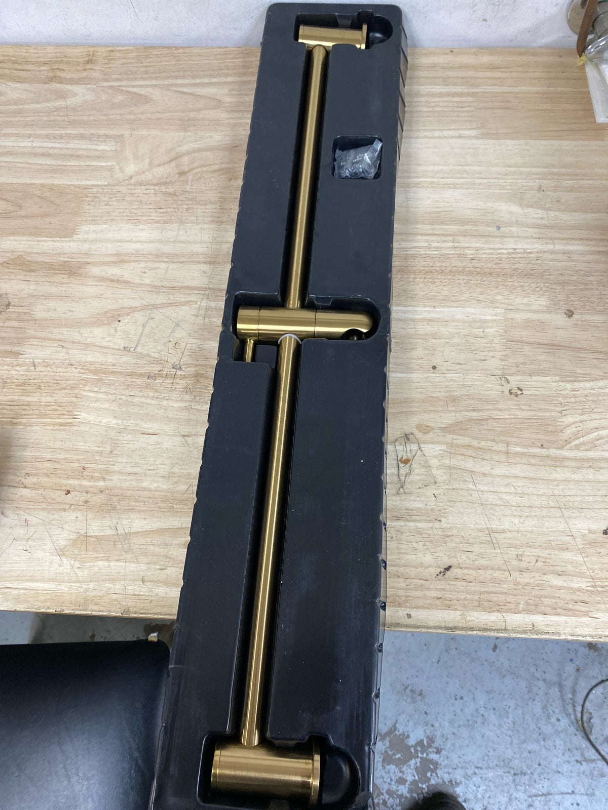 Signature Hardware 476856 28" Slide Bar for Hand Showers - Brushed Gold