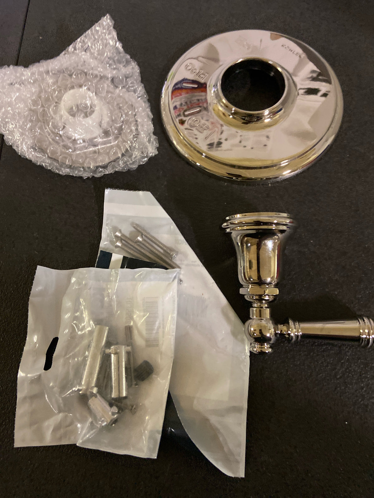Kohler K-T72771-4-SN Artifacts Single Handle Volume Control Valve Trim - Less Valve - Vibrant Polished Nickel