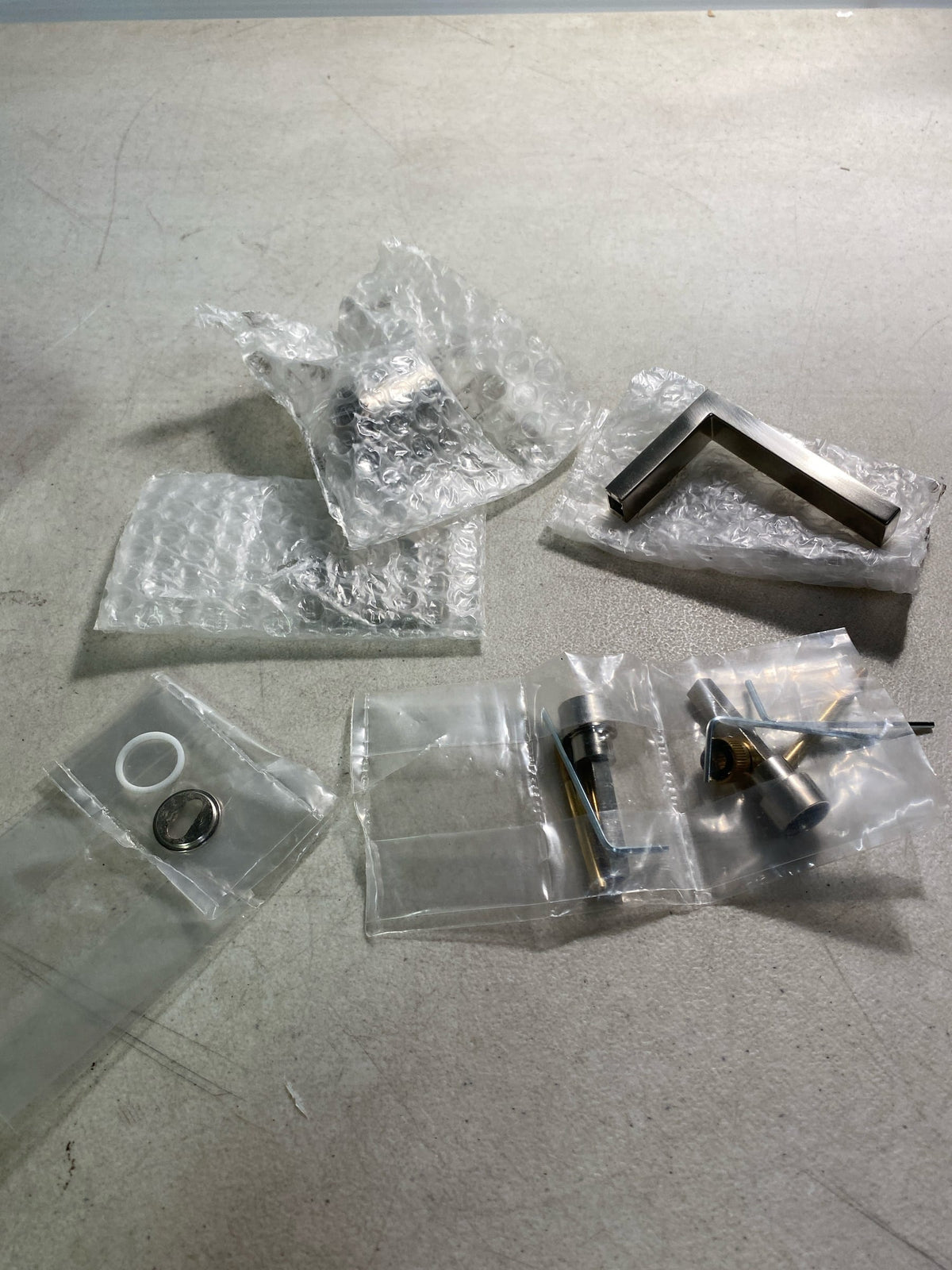 Rohl WA31L-STN/TO A1493Ib Cisal Wave Square Concealed Wall Valve 3/4" NPT Volume Flow Control Trim Set