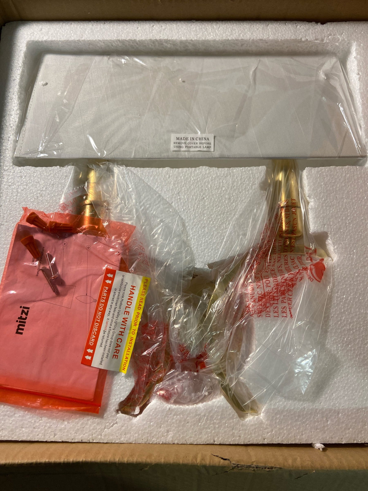 Mitzi H212102L-AGB Gwen 2 Light 14-3/4" Tall Wall Sconce - ADA Compliant - Aged Brass