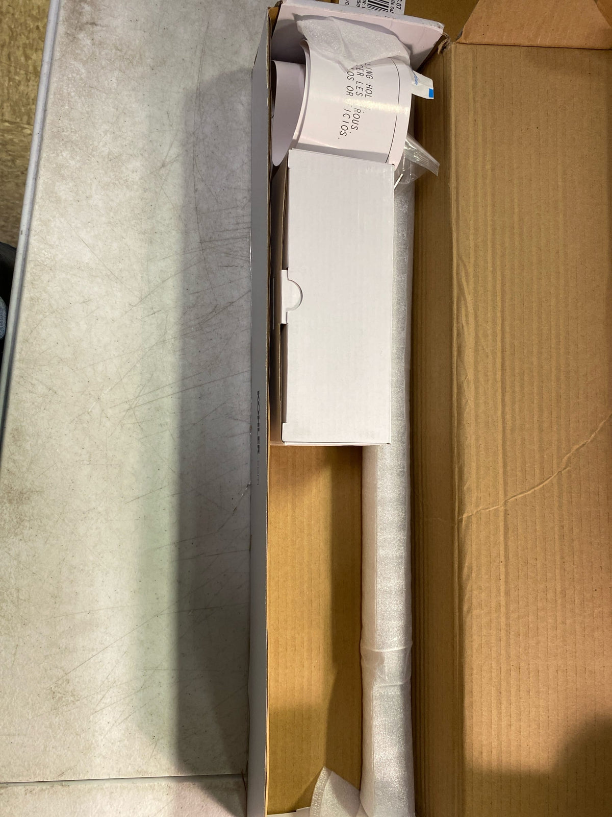 KOHLER Kumin 24" Grab Bar, Support Bar, Polished Chrome, K-24550-CP