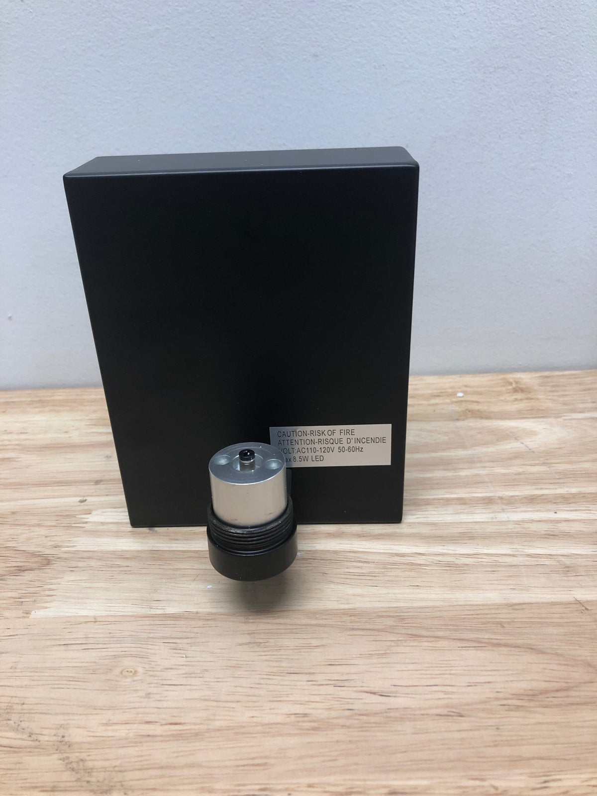 Artcraft Lighting SC13081BB Infiniti 12" Tall LED Wall Sconce - Matte Black / Brass
