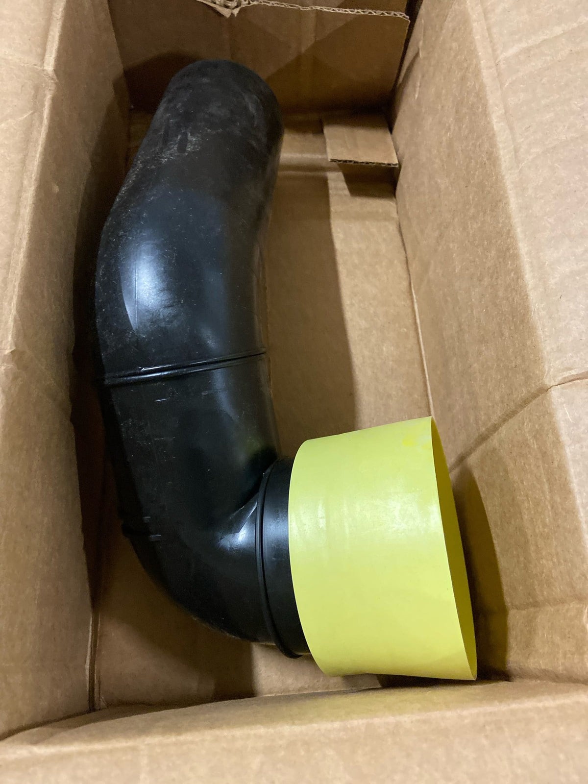 Geberit G366914161 HDPE Connector Pipe with Offset for Right Hand Horizontal Waste Fittings