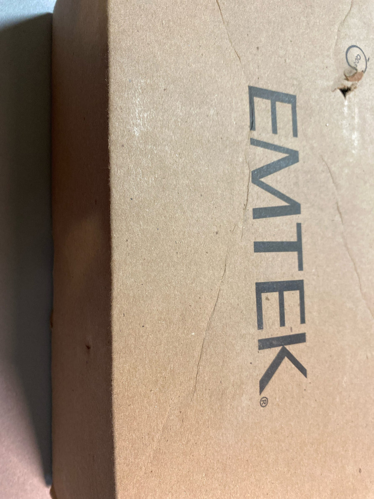Emtek 8442US19 Stretto Modern Rectangular Single Cylinder 1.125" Lock with Turn Piece from 8440 Series - Flat Black